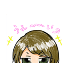 same face ...？？（個別スタンプ：12）