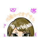 same face ...？？（個別スタンプ：14）