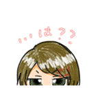 same face ...？？（個別スタンプ：15）