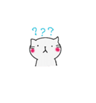 白猫のシーちゃん（個別スタンプ：3）