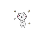白猫のシーちゃん（個別スタンプ：4）