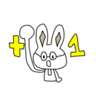 Lively Rabbit's Daily Life（個別スタンプ：13）