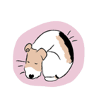 WIRE FOX TERRIER LIFE ＆ LOVES（個別スタンプ：35）