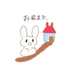 ご安全を願ウサギ☆.。:*・（個別スタンプ：4）