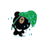 Taiwan Black Bear XiongGaiYa -OH YA（個別スタンプ：4）