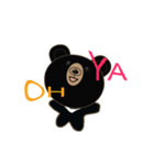 Taiwan Black Bear XiongGaiYa -OH YA（個別スタンプ：6）