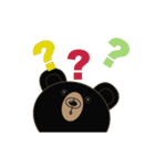 Taiwan Black Bear XiongGaiYa -OH YA（個別スタンプ：11）