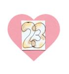 Happy numbers（個別スタンプ：23）