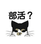 三毛猫は尋ねたい（個別スタンプ：4）