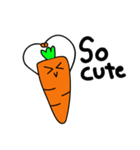 MuMu the talkative carrot（個別スタンプ：1）