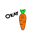 MuMu the talkative carrot（個別スタンプ：8）