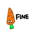 MuMu the talkative carrot（個別スタンプ：9）