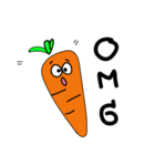 MuMu the talkative carrot（個別スタンプ：15）