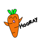 MuMu the talkative carrot（個別スタンプ：17）