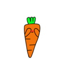 MuMu the talkative carrot（個別スタンプ：18）