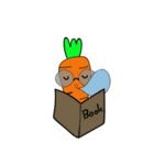 MuMu the talkative carrot（個別スタンプ：23）