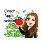 Coach apple（個別スタンプ：35）