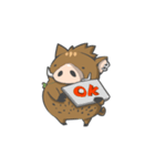 Wild boar baby（個別スタンプ：3）