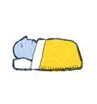 Sleeping blue man（個別スタンプ：1）