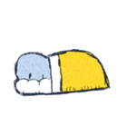 Sleeping blue man（個別スタンプ：3）