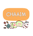 CHAAIM what's up e（個別スタンプ：6）