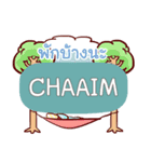 CHAAIM what's up e（個別スタンプ：19）