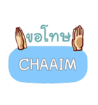 CHAAIM what's up e（個別スタンプ：33）