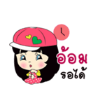 My name is Aom : By Zari（個別スタンプ：15）