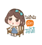 "Nicha" it's my name（個別スタンプ：7）