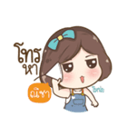 "Nicha" it's my name（個別スタンプ：36）