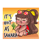 Boobib Aloha！ Summer (English Ver.)（個別スタンプ：3）