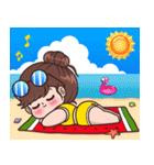 Boobib Aloha！ Summer (English Ver.)（個別スタンプ：19）