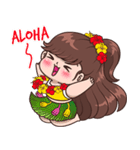 Boobib Aloha！ Summer (English Ver.)（個別スタンプ：21）