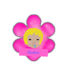 Pink Flower 1（個別スタンプ：8）