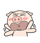 Buboo Pig (letterless)（個別スタンプ：3）