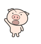 Buboo Pig (letterless)（個別スタンプ：9）