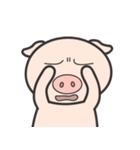 Buboo Pig (letterless)（個別スタンプ：14）