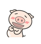 Buboo Pig (letterless)（個別スタンプ：16）