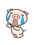 Buboo Pig (letterless)（個別スタンプ：17）