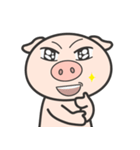 Buboo Pig (letterless)（個別スタンプ：21）