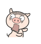 Buboo Pig (letterless)（個別スタンプ：24）