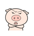 Buboo Pig (letterless)（個別スタンプ：25）