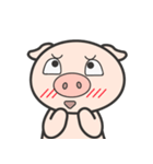 Buboo Pig (letterless)（個別スタンプ：30）