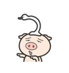 Buboo Pig (letterless)（個別スタンプ：39）