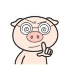 Buboo Pig (letterless)（個別スタンプ：40）