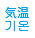 あなたはもう韓国語を知っている Vo.5（個別スタンプ：3）