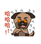 Black mouth dog（個別スタンプ：4）