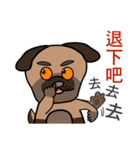 Black mouth dog（個別スタンプ：9）