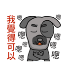 Black mouth dog（個別スタンプ：24）