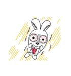 Rabbit Man's Life Style（個別スタンプ：7）